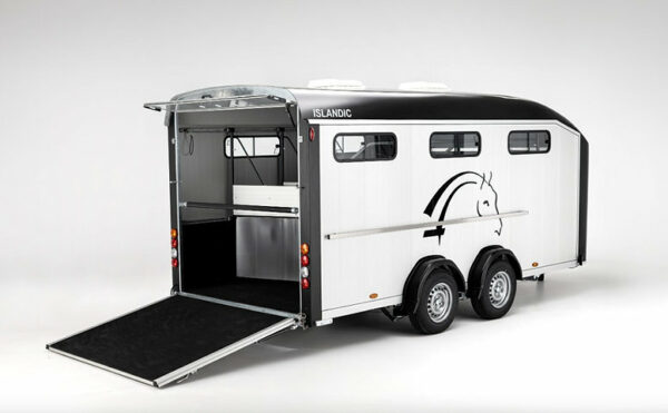 ISLANDIC LIBERTY Cheval Trailer con Selleria - Image 4
