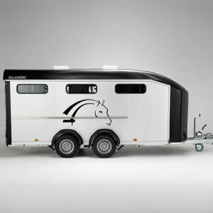ISLANDIC LIBERTY Cheval Trailer con Selleria