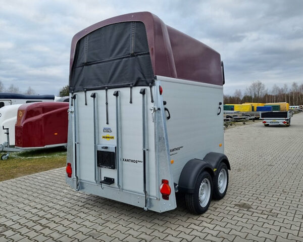Trailer Humbaur Xanthos Aero 2400 con tappezzeria e porte laterali - Image 11
