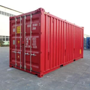 Container con top aperto (pavimento in acciaio) ad alto cubo