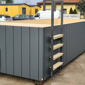 Contenitore pool di polipropilene 6,5 x2,6 m