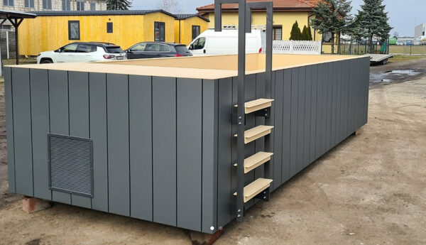 Contenitore pool di polipropilene 6,5 x2,6 m