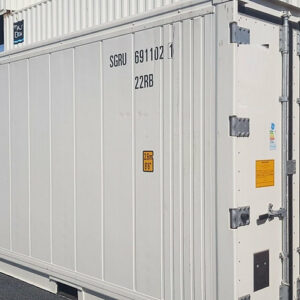 Contenitore marittimo di refrigerazione 20 ′ a secco