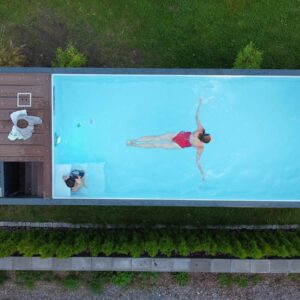 Container della piscina di 6,2 mx 2,5 m Jet Swim, Sport & Spa