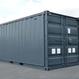 Contenitore da 15 piedi con installazione elettrica, griglie di ventilazione e blocco chiave