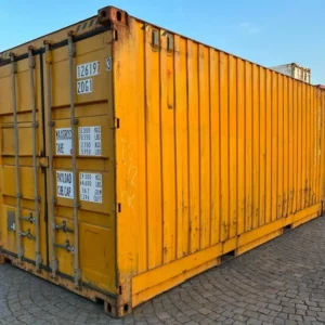 Contenitore marittimo da 20 piedi Pallet ad alto cubo (PW) utilizzato