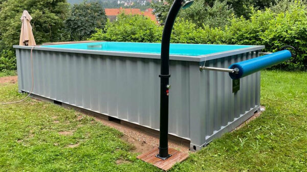 Container del pool di 6,2 mx 2,5 m con pompa di calore, pacchetto premium - Image 7