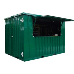 Contenitore a barre rimovibile XL 3 × 2 m Green Ral 6016
