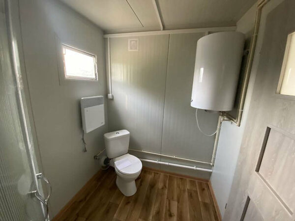 Contenitore 6x2.40m + WC, doccia e cucina - Image 7