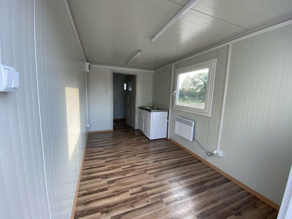 Contenitore 6x2.40m + WC, doccia e cucina - Image 4