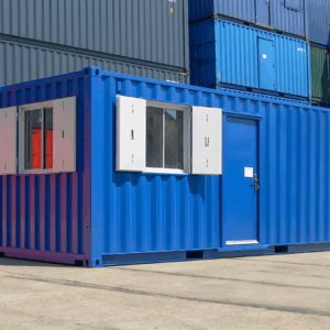 Contenitore da 20 'Office + cucina e toilette