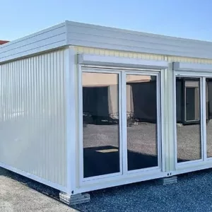 Contentor Escritório Duplo – 29,4m², Modular, Personalizável-Novo