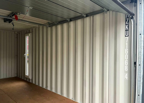 Container marittimo 20 'con porte del garage sezionale - Image 8