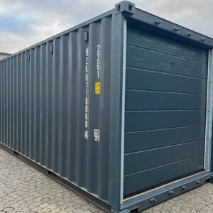 Container marittimo 20 'con porte del garage sezionale