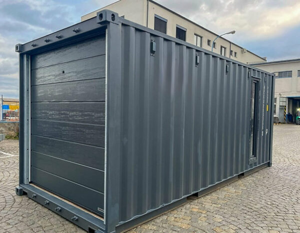 Container marittimo 20 'con porte del garage sezionale - Image 11