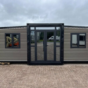Tiny House contenitore xxl / chalet di lusso pieghevole - 40 piedi / 12 metri