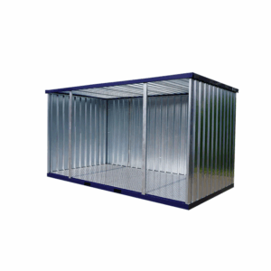 Vestenamento da giardino da 4 x 2 metri aperto sul lato lungo 16ft ral5011