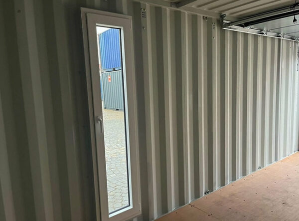 Container marittimo 20 'con porte del garage sezionale - Image 7
